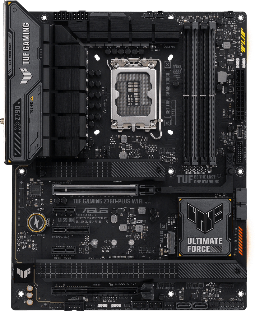 Материнская плата 1700 Asus Z790-Plus TUF Gaming WiFi