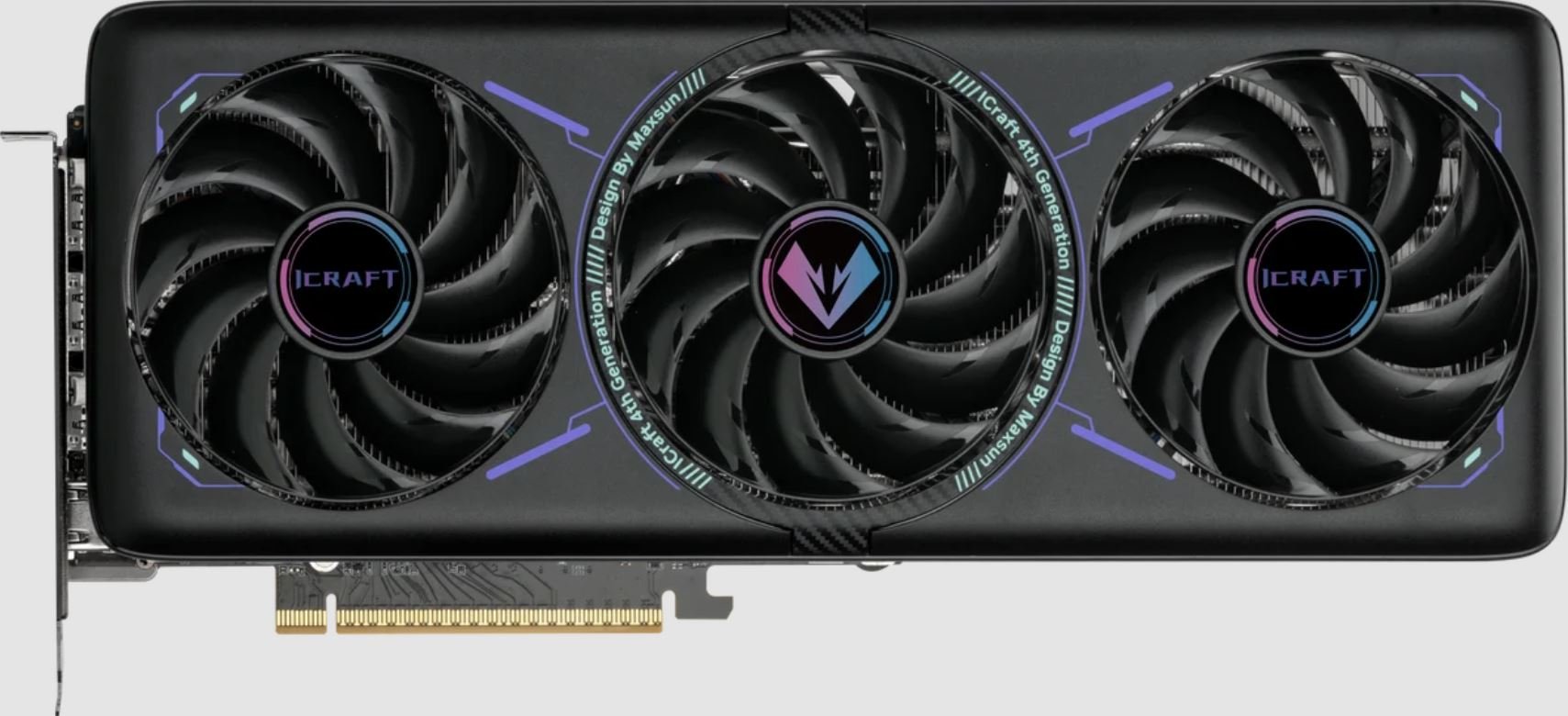 Видеокарта MAXSUN GeForce RTX 5070 Ti iCraft OC 16G 16GB (MS-RTX5070Ti iCraft OC16G)