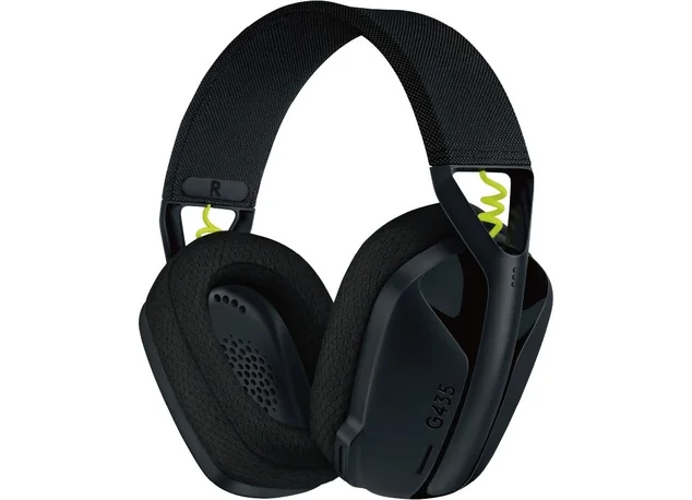 Гарнитура игровая беспроводная Logitech G435 LIGHTSPEED, черны