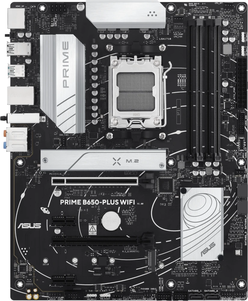 Материнская плата AM5 Asus B650-Plus Prime WIFI