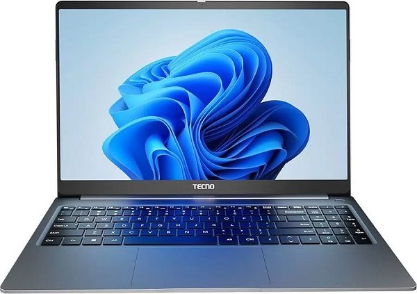 15.6" Ноутбук Tecno MegaBook (T15DA) Ryzen 5 7430U, 8Gb/512Gb, IPS FHD, AMD Radeon Graphics, серый космос (EAC)