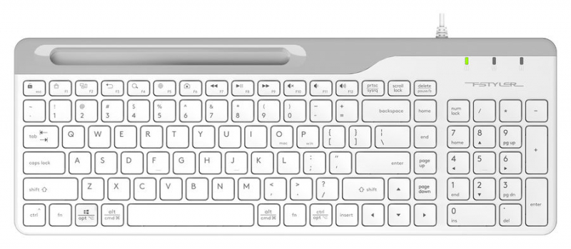 Клавиатура A4Tech FStyler FK25 White