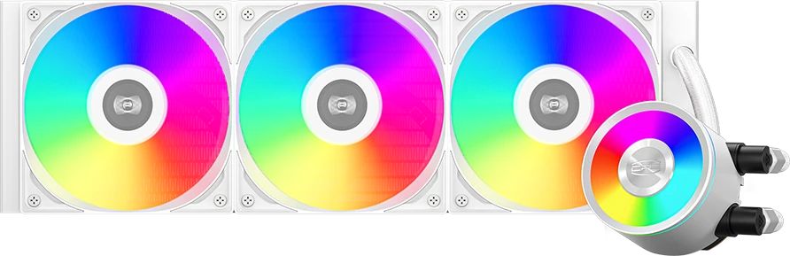 Водяное охлаждение PCCooler DA360 Pro ARGB WH