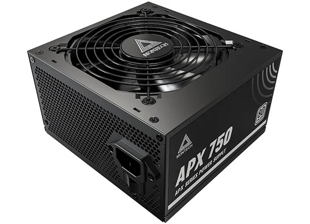 Блок питания 750W Montech APX 750, 80 PLUS Standard, чёрный