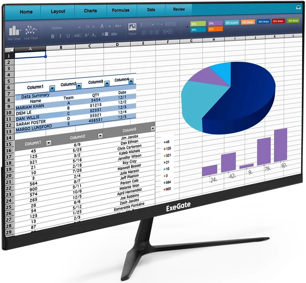 Монитор 21.5" ExeGate ProSmart ER2207 EX300341RUS