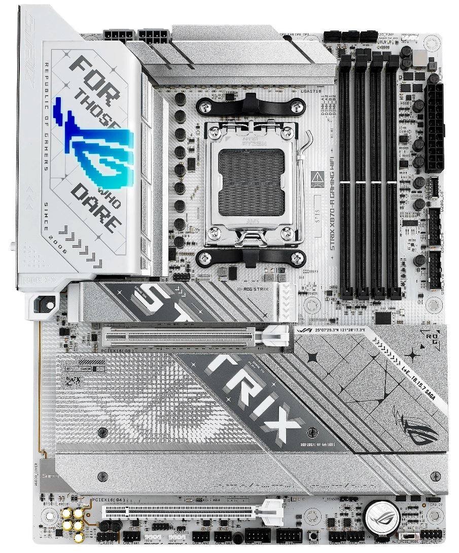 Материнская плата AM5 ASUS ROG STRIX X870-A GAMING WIFI (ATX, 4xDDR5)