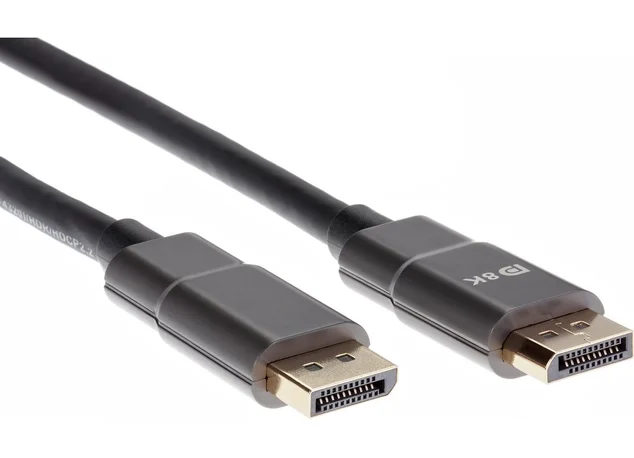 Кабель DisplayPort AOpen ACG633-1.5M, DP 1.4, 8K@60Hz, 1.5м, чёрный