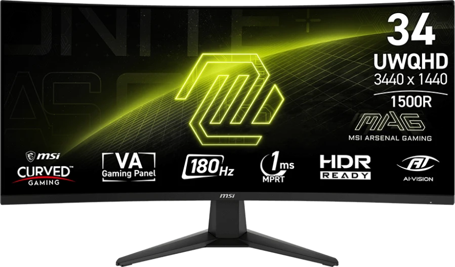 Монитор 34" MSI MAG 346CQ