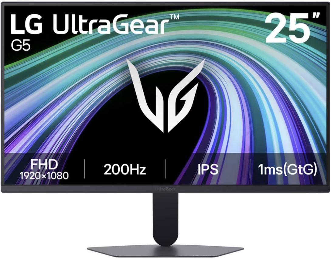 Монитор 25" LG UltraGear 25G523B-B IPS 1920x1080, 200 Гц, 1 мс, 16:9, HDR10, 300 кд