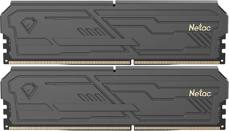 Модуль памяти DDR4 32Gb Netac (2x16Gb Kit) 3200 Shadow III NTSHD4P32DP-32K