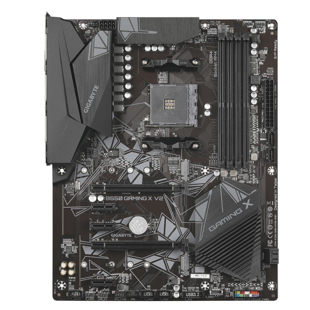 Материнская плата AM4 Gigabyte B550 GAMING X V2 (V1.4) (ATX, 4xDDR4)