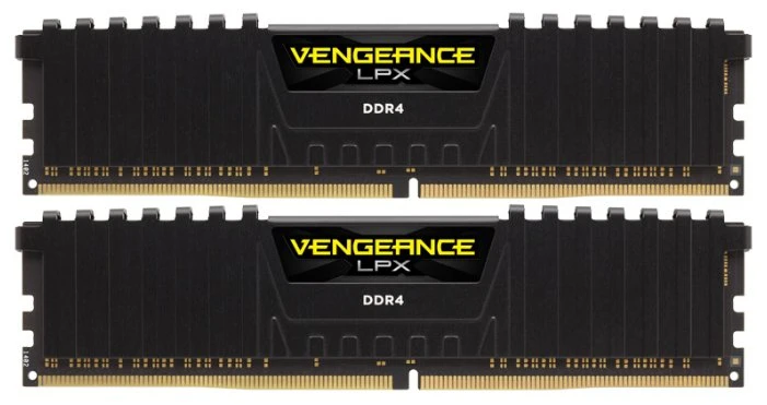 Модуль памяти DDR4 16Gb (2x8Gb Kit) Corsair 3200 Vengeance LPX CMK16GX4M2E3200C16