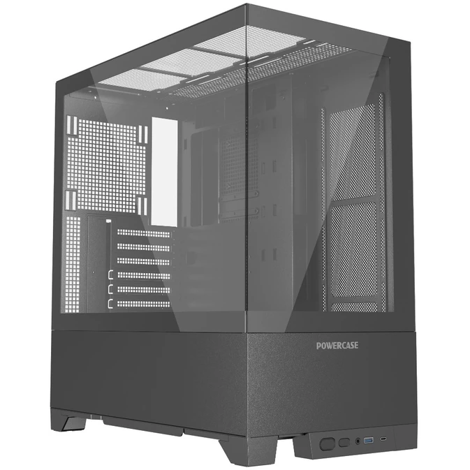 Корпус Powercase Vision Black V2 (CVBAV2-L0)