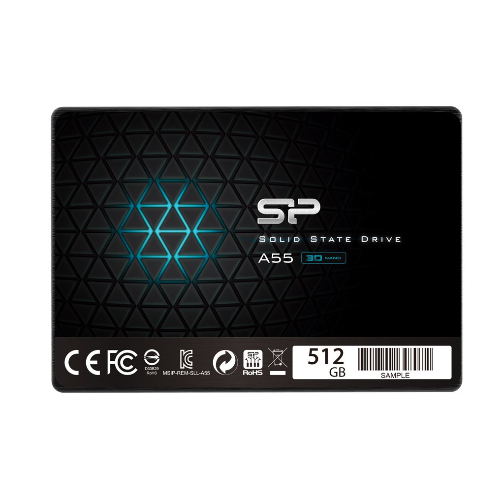 Жесткий диск SSD 512GB Silicon Power Ace A55 SP512GBSS3A55S25