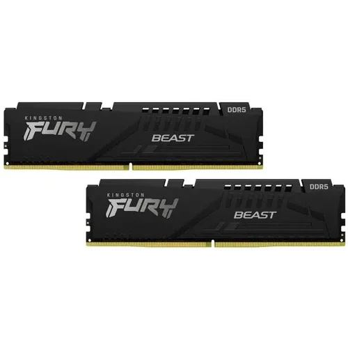 Модуль памяти DDR5 64Gb (2x32Gb Kit) Kingston 5200 Fury Beast KF552C36BBEK2-64