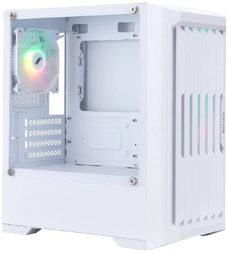 Корпус 1stPlayer Bullet Hunter H2 ARGB White H2-WH-4F7-W