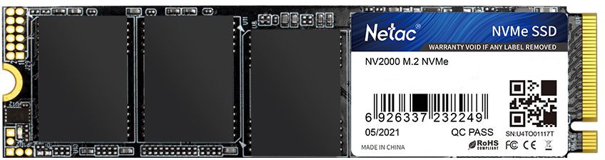 Накопитель SSD M2 512Gb Netac NT01NV3000Q-512-E4X
