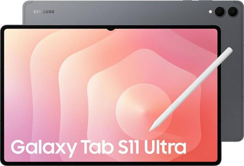 Samsung Galaxy Tab S11 Ultra 14 6" 12/512Gb Moonstone Gray 14 6" Dynamic Amoled 2x 2960x1848 Wi‑fi