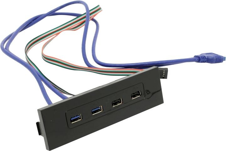 Планка ExeGate U5H-614 EX269460RUS (на переднюю панель корпуса 3,5")