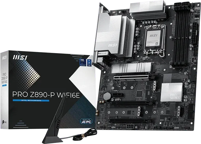 Материнская плата 1851 MSI Z890-P PRO WIFI6E
