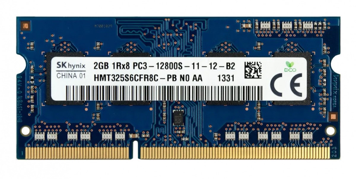 Модуль памяти SO-DIMM DDR3 2GB SK Hynix 1600MHz CL11 (HMT325S6CFR8C-PB)