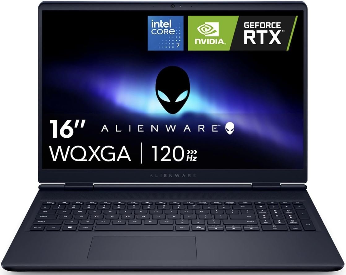 Ноутбук 16" Alienware 16 Aurora AC16250 (QHD+,120Hz,Core 7-240H,32GB,1TB,RTX 5060 8GB,Win 11 Home)