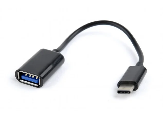 Переходник Cablexpert USB OTG, USB Type-C/USB 2.0F, пакет (A-OTG-CMAF2-01)