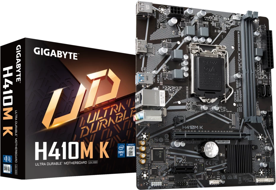 Материнская плата 1200 Gigabyte H410M K 2.0