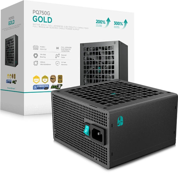 Блок питания 750W Deepcool Gamerstorm PQ750G