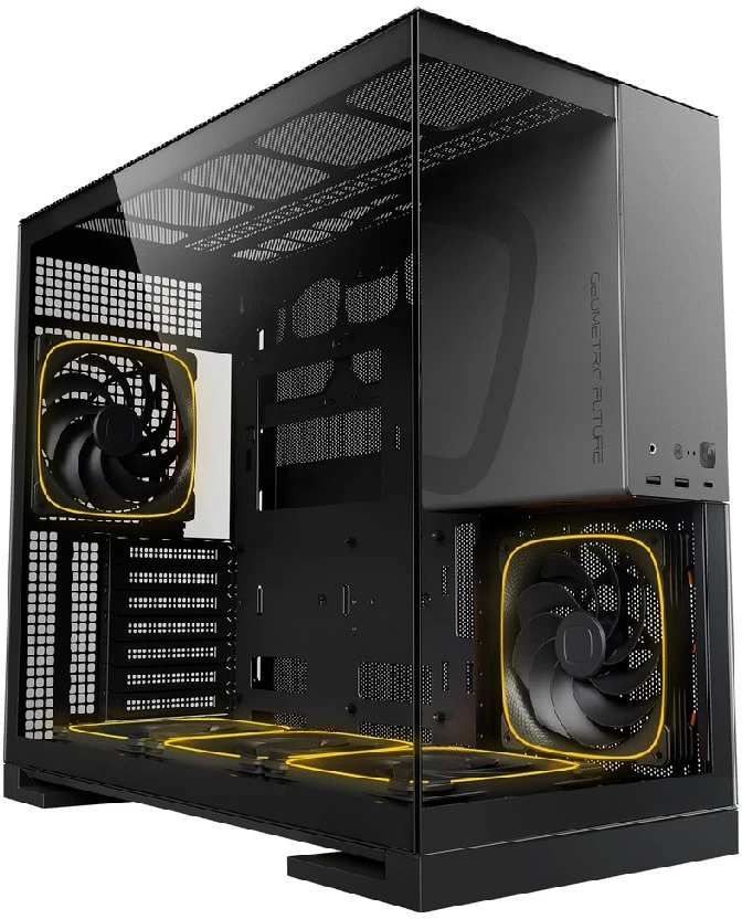 Корпус Geometric Future Model 5 Black Gray with fans 1AM5WKBK02100