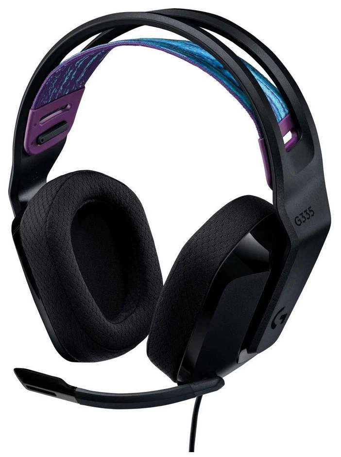 Наушники с микрофоном Logitech G335 Gaming Black