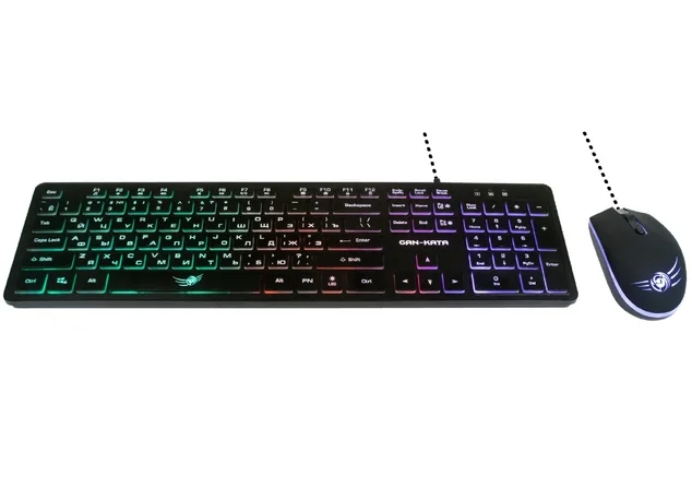 Комплект игровой Dialog KMGK-1707U Black RGB