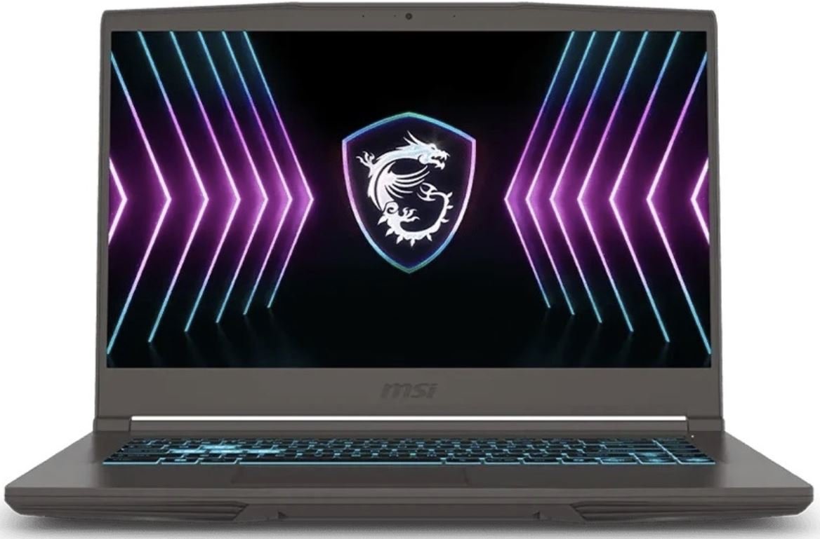 Ноутбук 15.6" MSI Thin 15 B2RVE-3450XRU (IPS/FHD/144) Core 5-210H/16GB/512GB/RTX4050 6GB/Dos серый
