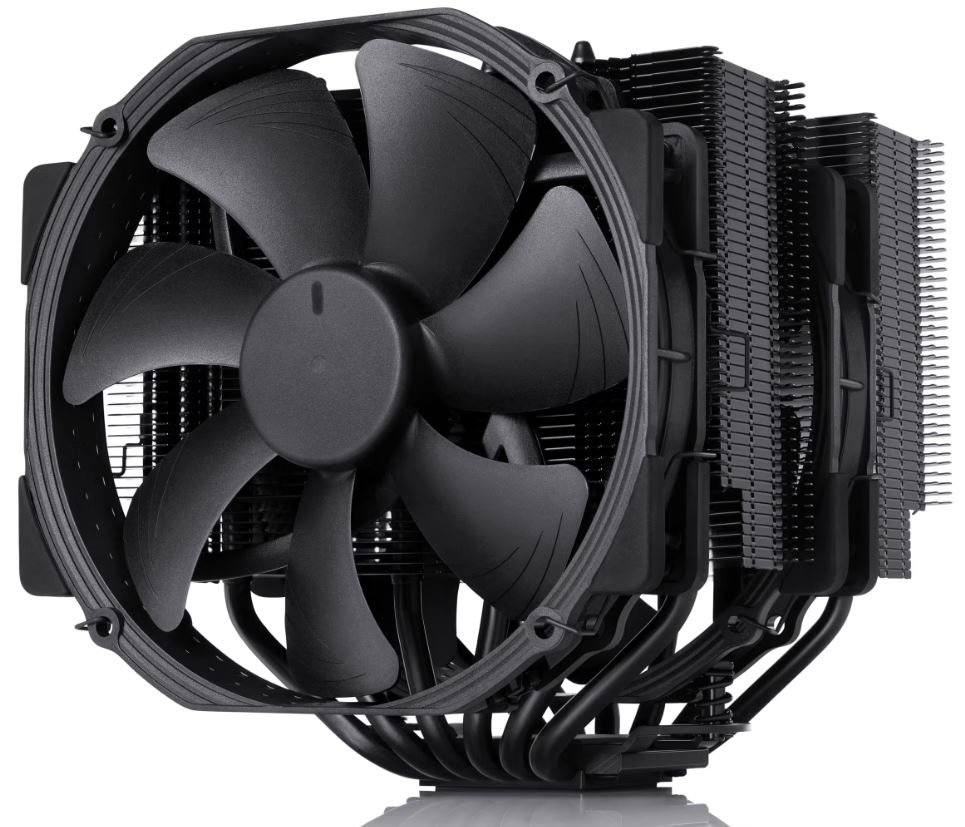 Кулер для процессора Noctua NH-D15 chromax.black, чёрный