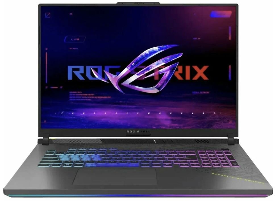 Ноутбук 18" Asus ROG Strix G18 (IPS/FHD+/144) R9 8940HX/RTX 5060/16GB/1TB/Dos