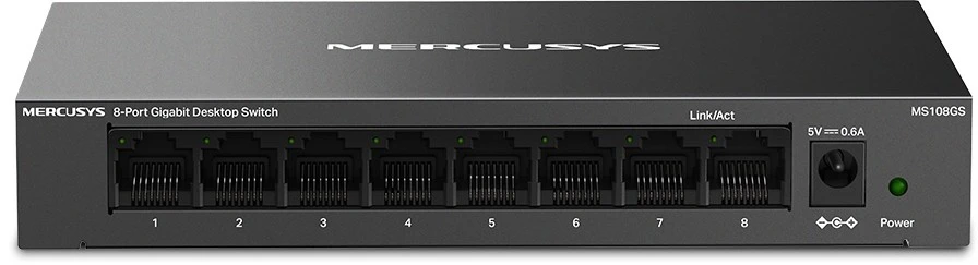 Коммутатор 8port Mercusys MS108GS