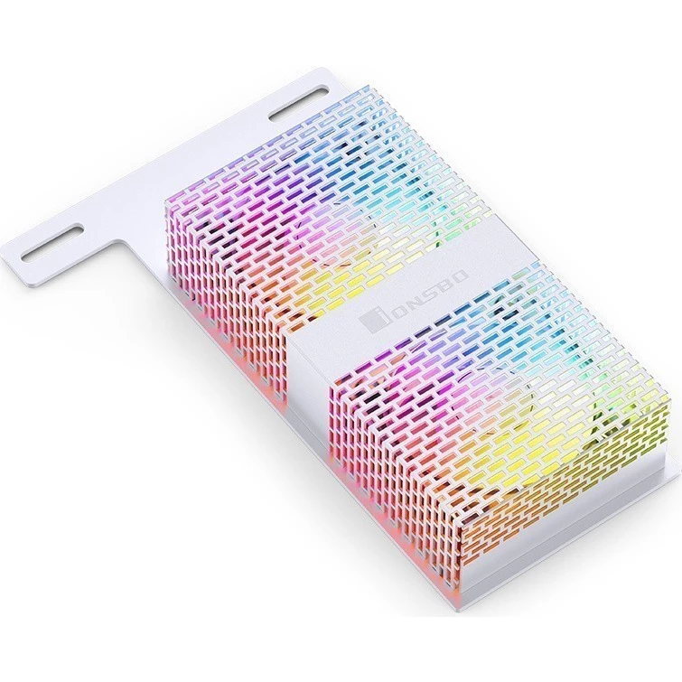 Радиатор для SSD Jonsbo NF-2 ARGB White