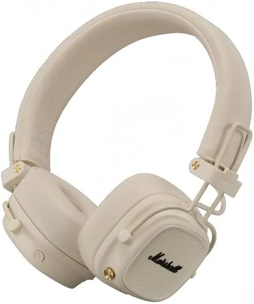 Беспроводные наушники Marshall Major V кремовые EAC