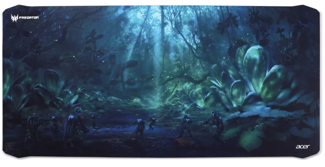 Коврик для мыши Acer Predator Forest Battle XXL, 930×450×3мм, синий