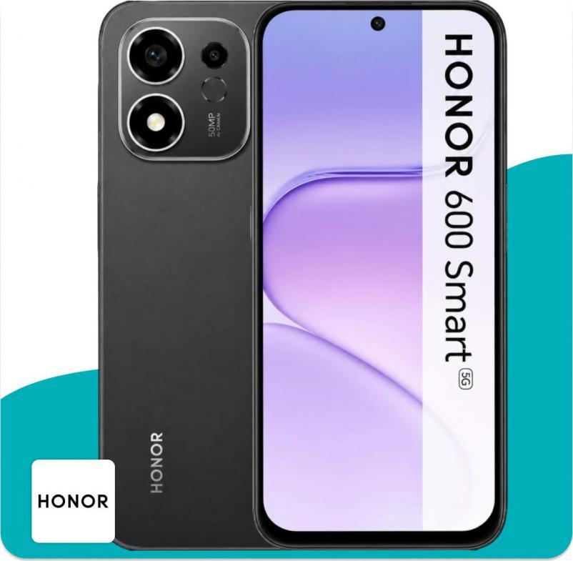 Honor 600 Smart 5G 4/256Gb Black EU