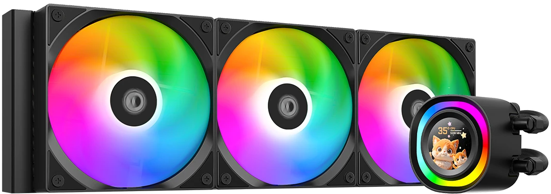 Водяное охлаждение ID-Cooling FX360 LCD