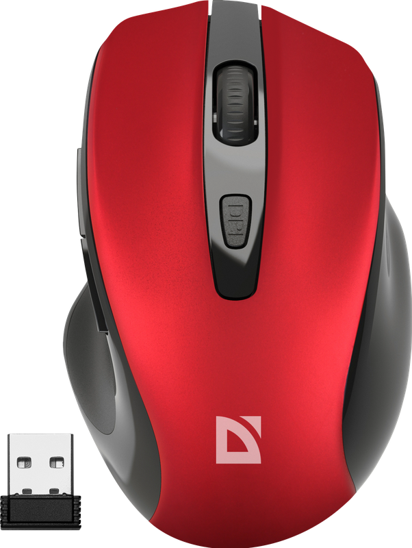Мышь Defender Prime MB-053 Red (52052)