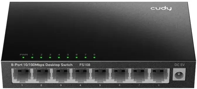 Коммутатор 8port Cudy FS108