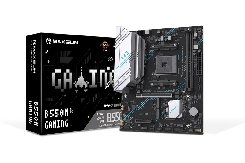 Материнская плата AM4 Maxsun MS-B550M Gaming WIFI