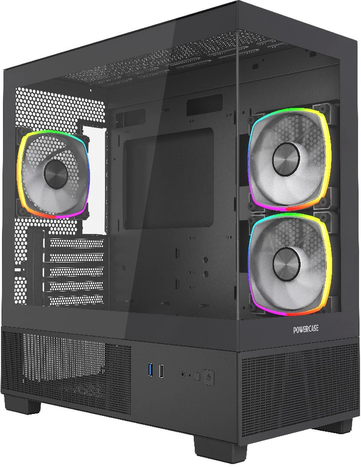 Корпус Powercase Vision Micro M5B (CVMM5B-A3)