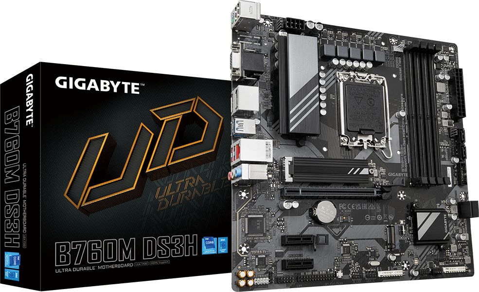 Материнская плата 1700 Gigabyte B760M DS3H