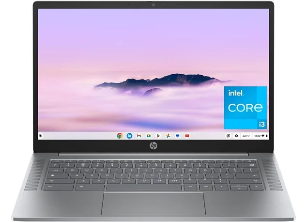 Ноутбук 14" HP Chromebook Plus 14A-NF0050NR (IPS,FHD,Core i3-N305,8GB,128GB,ChromeOS)