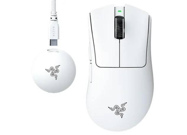 Беспроводная игровая мышь Razer DeathAdder V4 Pro, белый