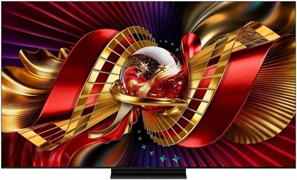 55" Телевизор TCL 55C8L, 4K UltraHD, Mini LED, 144 Гц, Google TV, черный