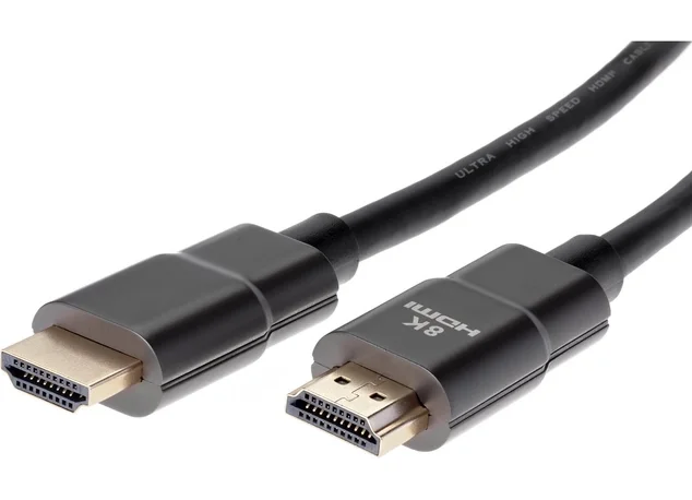 Кабель HDMI Aopen ACG863-1.5M, HDMI 2.1, 8K@60Hz, 1.5м, чёрный
